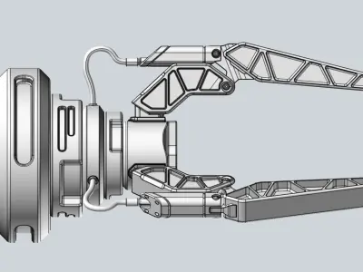Robotic Hand 3D model purchase