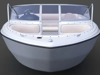 Motor Boat 05 3D model