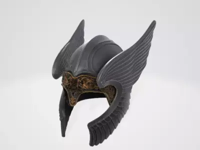 Valkyrie helmet 2 3D model