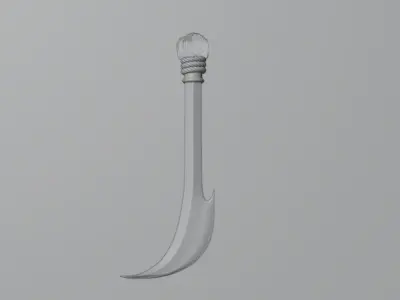 Japan sword 3D model  Free 3D model