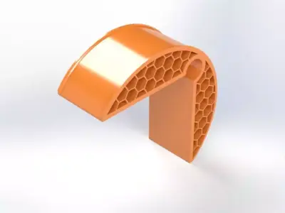 Ratchet Strap Corner Guard Lightweight Protective Corner Bracket 3D print model