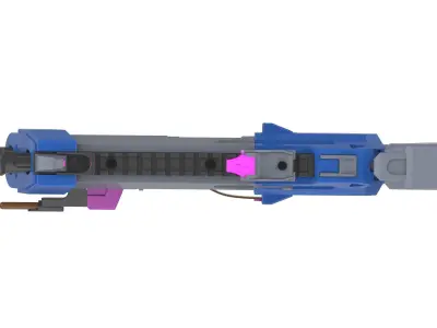 Sombra Blaster - Overwatch - Commercial - Printable - STL 3D print model