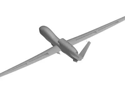 Northrop Grumman MQ-4C Triton 3D model