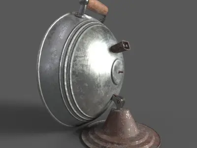 Old Heater 3D model
