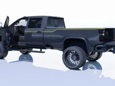 Pickup 2500 Carhartt Edition 3D model