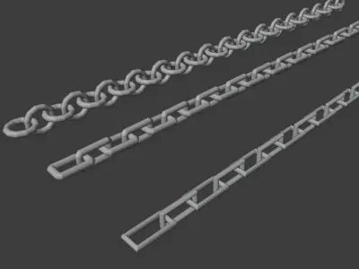 Chain pack 3D model