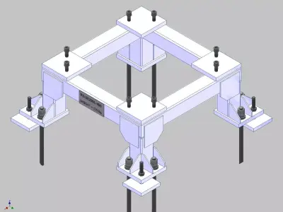 26374-ROBOT BASE BX200L-400 3D model