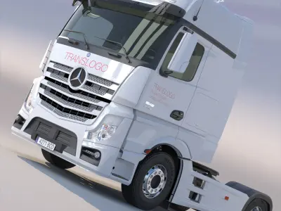 Mercedes Actros MP4 Cab 3D model