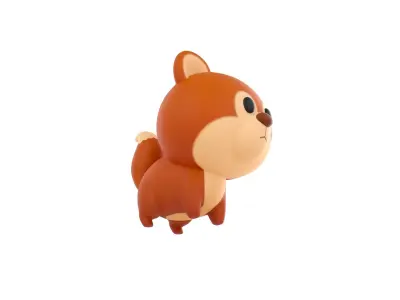 Character291 Squirrel 3D model
