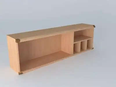 Indiana Shelf Rack 3D model