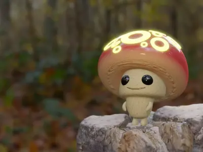 musgrooms 3D model