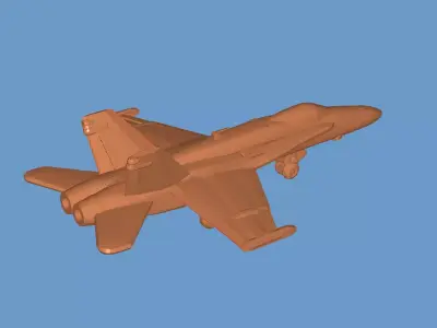 F18C 1 To 350 SCALE 3D print model