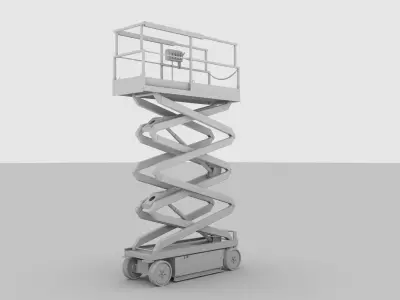 Sky Jack Scissor Lift 3D model
