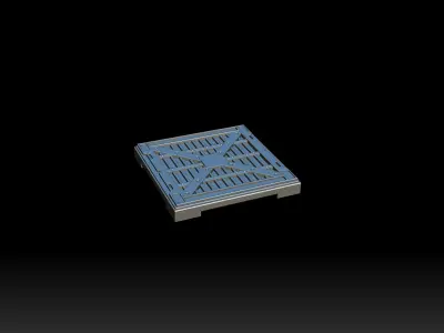 PACK - 3 SCI FI ASSEMBLABLE TILES 3D print model