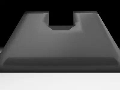 Skateboard Track - Launcher 3D model