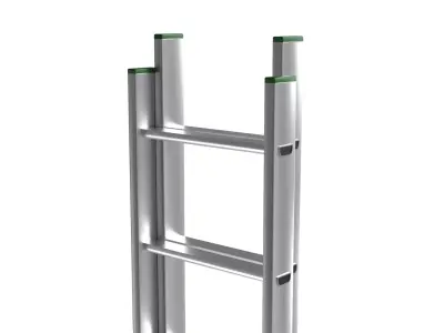 Ladder PBR Low Poly Low-poly 3D model