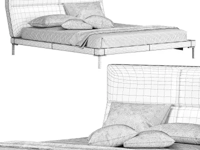 Laval Bed 3D model