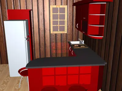 Fish Cabin Free 3D model