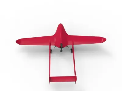 drone toy airplane 3D model