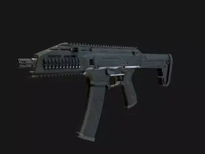 UMP evo gun  3D model