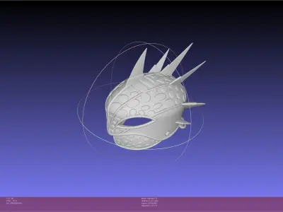 How To Train Your Dragon Astrid Dragon Scale Armor Helmet 3D print model