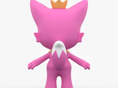 Pinkfong 3D model