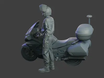 Honda ST 1300 police HSTP1 003 3D print model