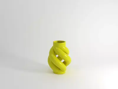 BUILD A CUSTOM BONG - MIDDLE PART  - SWIRLING TUBE 3D print model