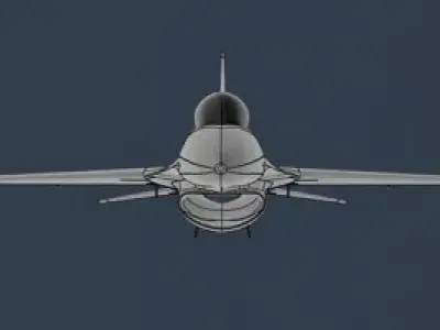 F-16 falcon RC Jet Fighter 64mm EDF 3D print model