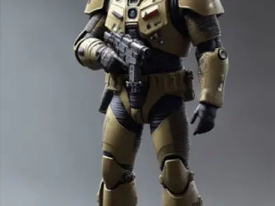 32 Military Characters Texture