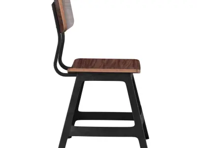 WORK CHAIR MS-525-STW 3D model