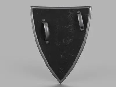 Shield Low-poly 3D model get