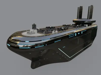 Hospital Ship 3D model by aruramesh79 from CGTrader