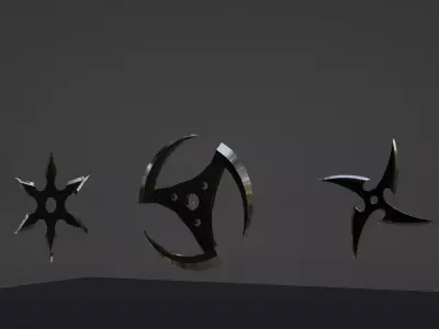 Shurken 3D model
