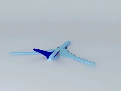 AirAtlanticOcean R Jet Dynamics Eco-Liner Free 3D model
