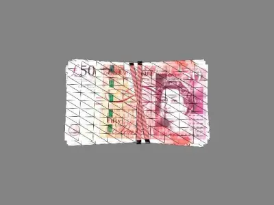 Money Stack 3D model