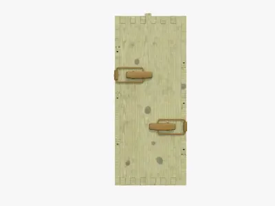 Grenade Case WW2 Low-poly 3D model