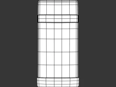 Medieval Common Accessory Bedroll Low-poly 3D model