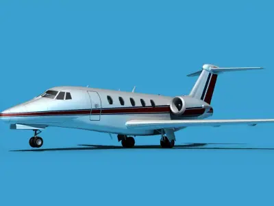 Cessna Citation 650 III V08 3D model