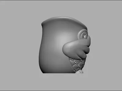 Vase Owl Free 3D print model