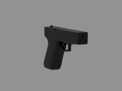 Pistol Gun 3D model order