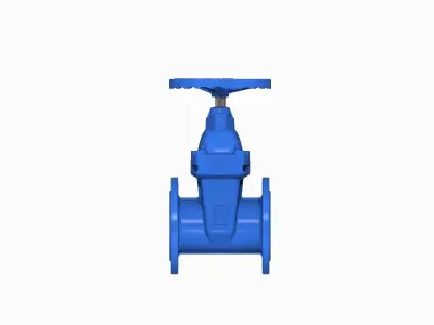Resilient-seated gate valves  Free 3D model