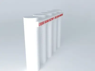 Liquid Sugar Factory Free 3D model