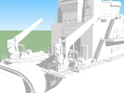 ETV Waker Low-poly 3D model