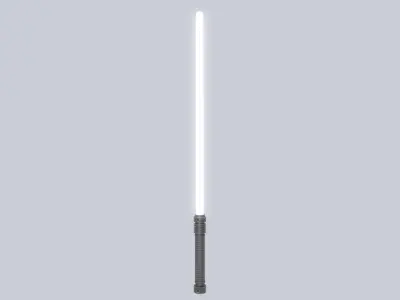 Scifi Saber Low-poly 3D model