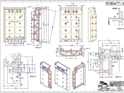 OMNI OC9070 JAW CRUSHER 3D and 2D 3D model