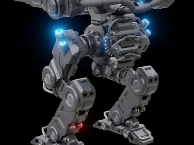 Raven robot 3D model