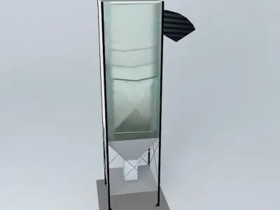 Nestro filter unit Free 3D model