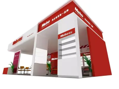 Exhibition - Area - 6X12-3DMAX2009-87 3D model