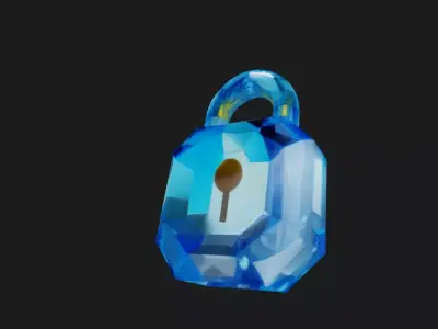 Security Lock 3D Model 3D model